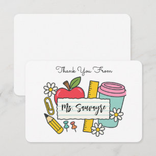 Thank You For Everything - Teaching Assistant Card