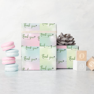 Thank You For gift Wrapping Paper