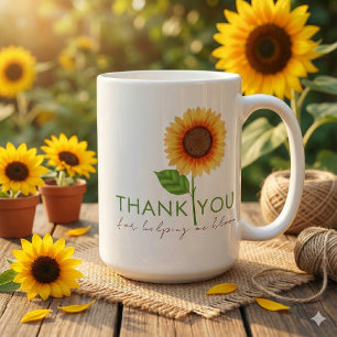 Thank You For Helping Me Bloom Mug