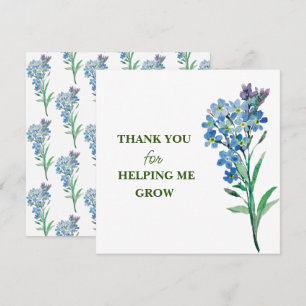 THANK YOU for HELPING ME GROW! Card