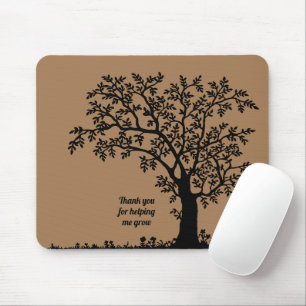 Thank You For Helping Me Grow Teacher Appreciation Mouse Mat