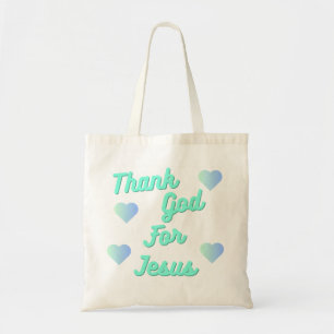 Thank you for Jesus Tote Bag