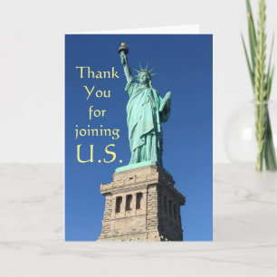Thank you for joining U.S. New Citizen Greetings C