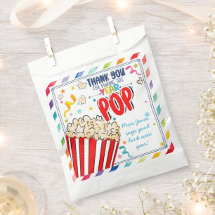 thank you for making this year pop class leaving favour bags