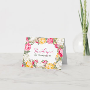 Thank You For Marring Us