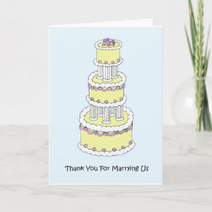 Thank You for Marrying Us Card