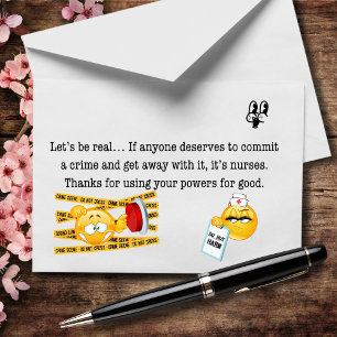 Thank You for Not Murdering Us Card