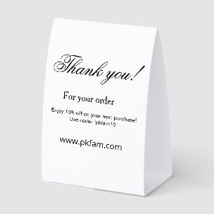 Thank you for purchase pink family business detail