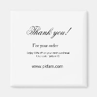 Thank you for purchase pink family business detail