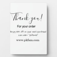 Thank you for purchase pink family business detail