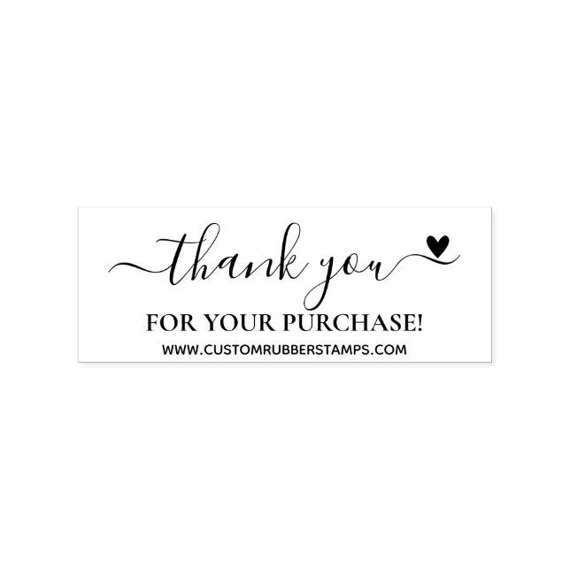 Thank you for purchase small business rubber stamp (Imprint)