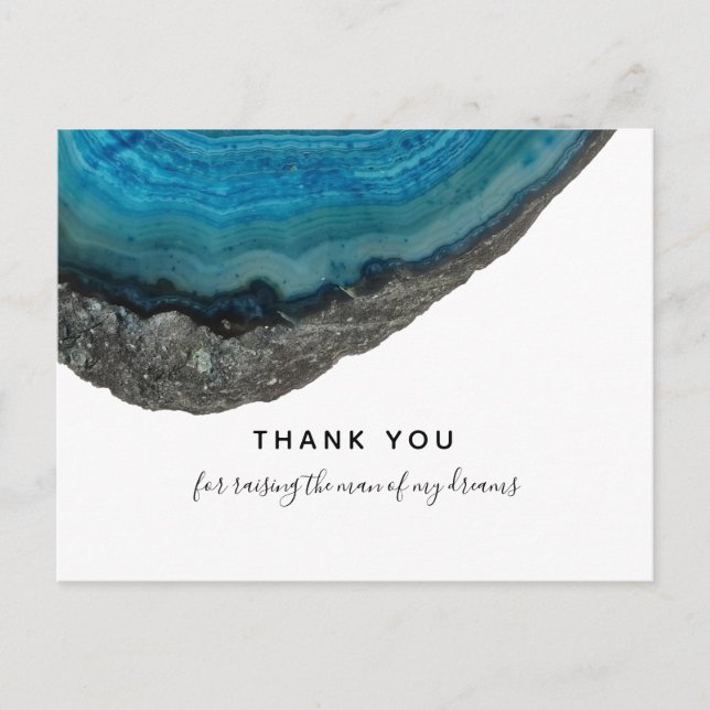 THANK YOU FOR RAISING THE MAN gemstone Postcard (Front)