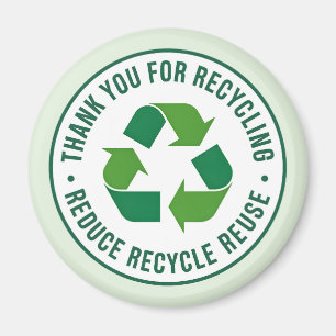Thank you for Recycling Magnet