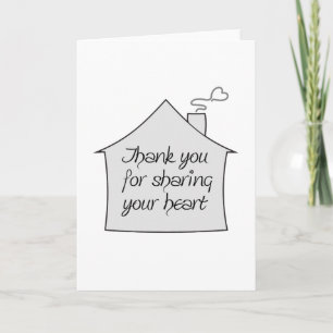 Thank you for Sharing Card