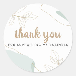 Thank you for supporting my business stickers