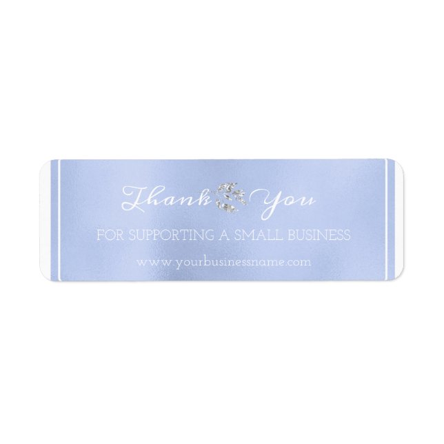 Thank You For Supporting Small Business Baby Blue (Front)