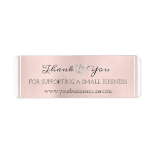 Thank You For Supporting Small Business Silver Lux