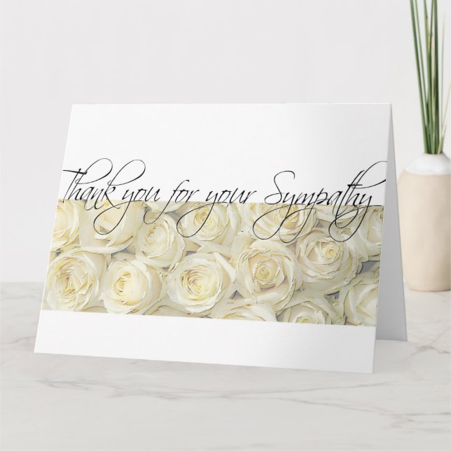 Thank you for Sympathy (Front)