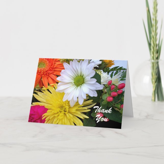 Thank You for Sympathy Floral Arrangement (Front)