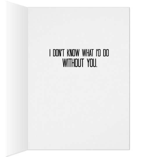 Thank You for Taking Care of Me Card Zazzle.co.uk