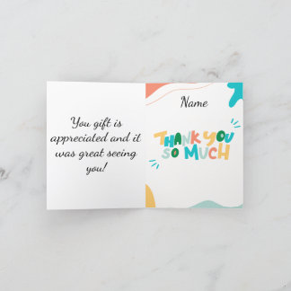 Thank you for the baby gift!