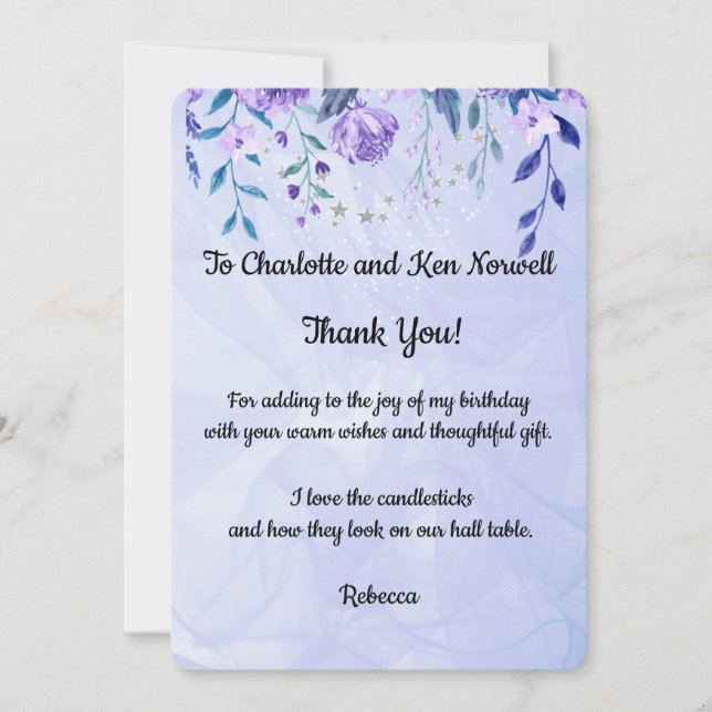 Thank You  For the  Gift (Front)