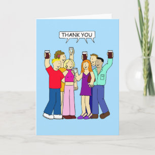 Thank You for the Great Party Card