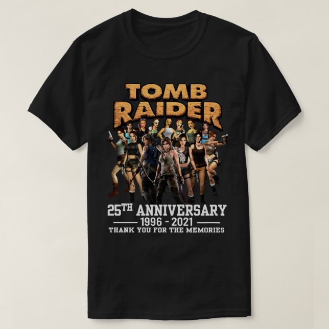 Thank You for The Memories 25th Anniversary 1996 2 T-Shirt (Design Front)