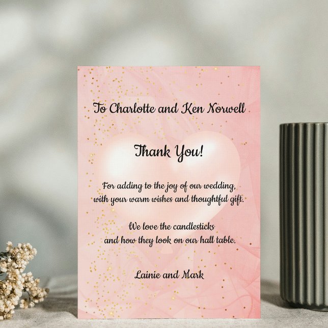 Thank You  For the Wedding Gift 2 Card (Creator Uploaded)