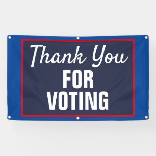 Thank You for Voting 2020 Election Banner