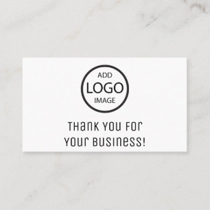 Thank You For Your Business Card