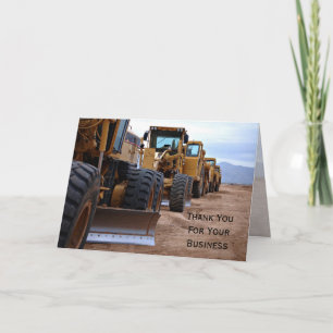 Thank You For Your Business Card