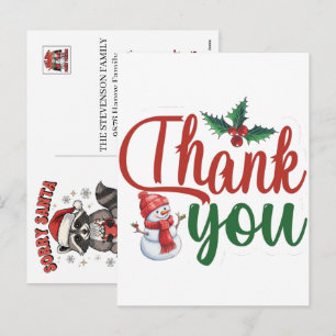 Thank you for your business christmas cards