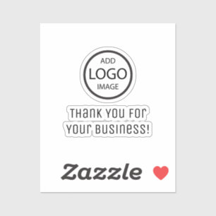 Thank You for Your Business   Company Sticker