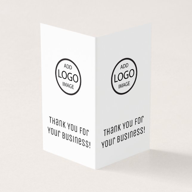 Thank You for Your Business | Company Sticker (Outside)
