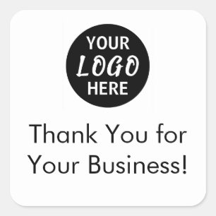 Thank You for Your Business   Company Sticker