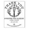 Thank You For Your Business Pink Bakery Whisk Logo