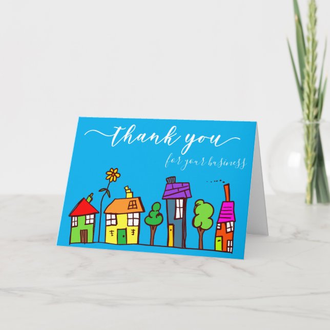 Thank you For your Business Realtor Real Estate (Front)