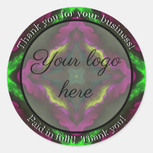 Thank you for your business stickers