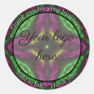 Thank you for your business stickers