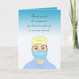 Thank you for your compassion for Nurse or Doctor Card