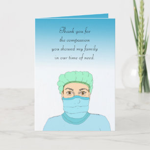 Thank you for your compassion for Nurse or Doctor Card