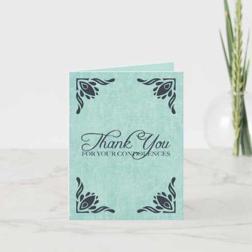 Condolence Thank You Cards | Zazzle UK