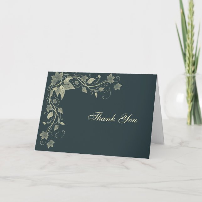 Thank you for your condolences card (Front)