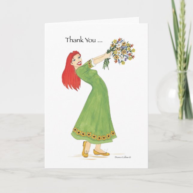 Thank you for your help card (Front)