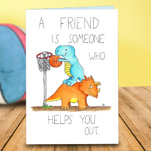 THANK YOU FOR YOUR HELP card by Nicole Janes