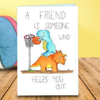 THANK YOU FOR YOUR HELP card by Nicole Janes