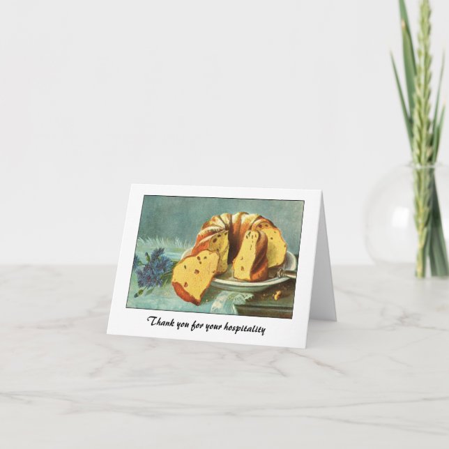 Thank You for Your Hospitality (Front)