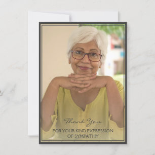 Thank You For Your Kind Expression Of Sympathy