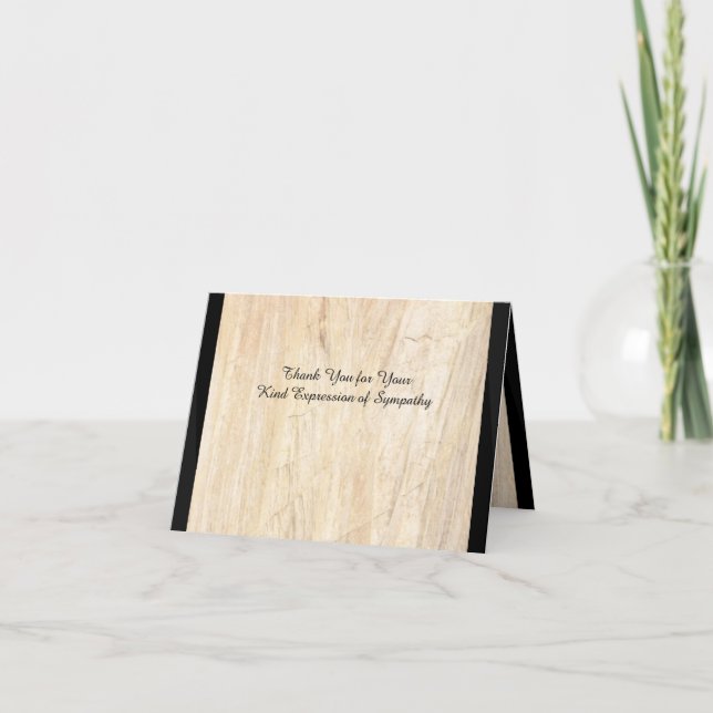 Thank You for Your Kind Expression of Sympathy (Front)